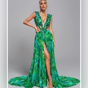 Bella Barnett Embellished Maxi Dress